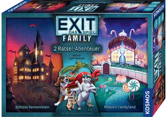 Kosmos 68466 Exit Spiel Schloss Gemeinstein / Mission Candyland