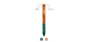 Legami - Zweifarbiger Kugelschreiber - Click&Clack Tiger