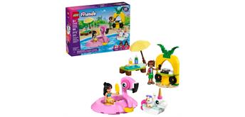 LEGO® Friends 42658 Poolparty mit Einhorn und Flamingo