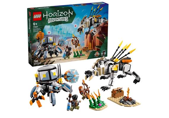 LEGO® Horizon 77037 Aloy und Varl vs. Panzerwanderer und Sägezahn