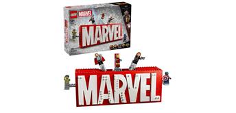 LEGO® Marvel Super Heroes™ 76313 MARVEL Logo & Minifiguren