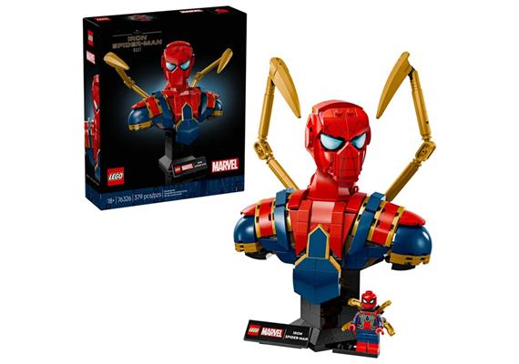 LEGO® Super Heroes 76326 Iron Spider-Man Büste