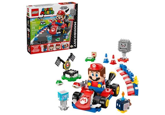 LEGO® SuperMario 72043 Mario Kart – Interaktiver LEGO Mario & Standard-Kart