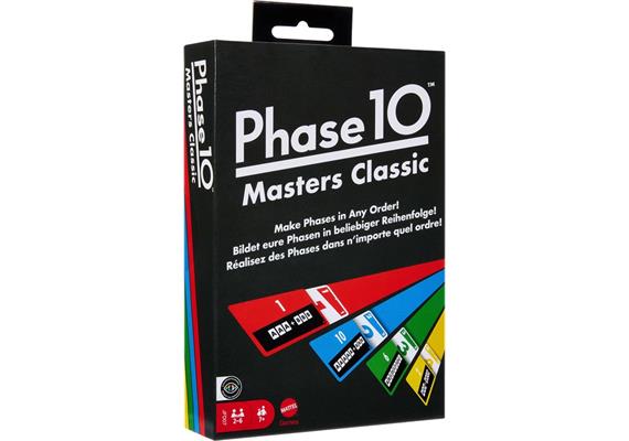 Mattel Kartenspiel Phase 10 Masters Classic