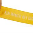 Nici Schlüsselanhänger Bär Bin immer bei dir! gelb 5 cm | Bild 3