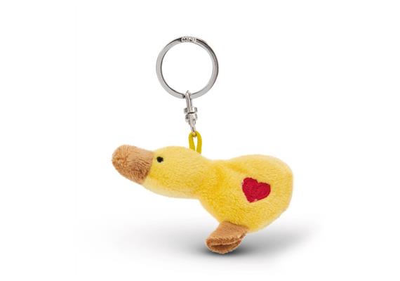 Nici Schlüsselanhänger Ente mit Herz 5 cm