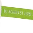 Nici Schlüsselanhänger Hase Du schaffst das! grün 5 cm | Bild 3