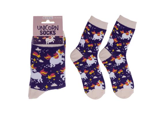 Ootb - Socken Einhorn Grösse 36 - 42