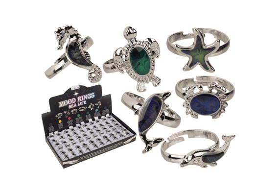 Ootb - Stimmungsring Sea Life - Einheitsgrösse assortiert