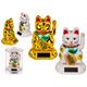 Ootb - Winkekatze, mit Solarzelle, ca. 8 cm assortiert
