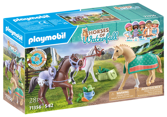 PLAYMOBIL® 71356 3 Pferde: Morgan, Quarter Horse & Shagya Araber