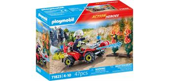 PLAYMOBIL® 71825 Feuerwehr Quad löscht Heckenbrand