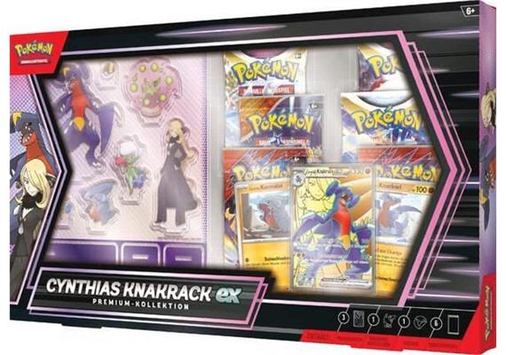 Pokemon Cyntghias Knakrack ex Premium Collection