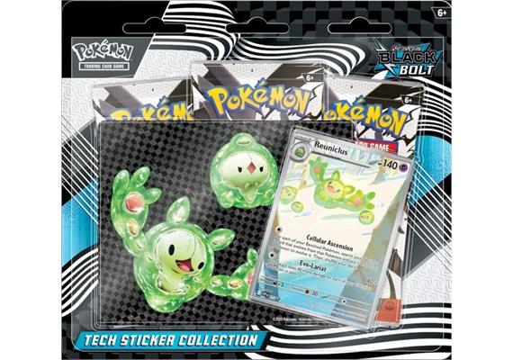 Pokemon SV10.5 Schwarze Blitze" Tech Sticker Collection