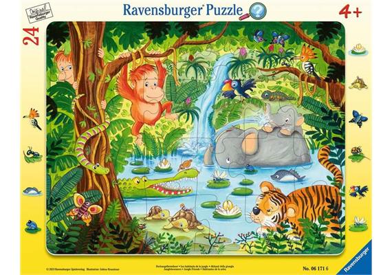 Ravensburger 06171 Dschungelbewohner 24 Teile