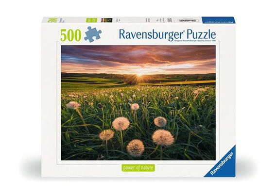 Ravensburger Puzzle 00592 Pusteblumen im Sonnenuntergang