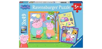 Ravensburger Puzzle 05579 - Peppas Familie und Freunde