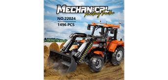 Reobrix 22024 - RC Traktor Frontlader Bauernhof