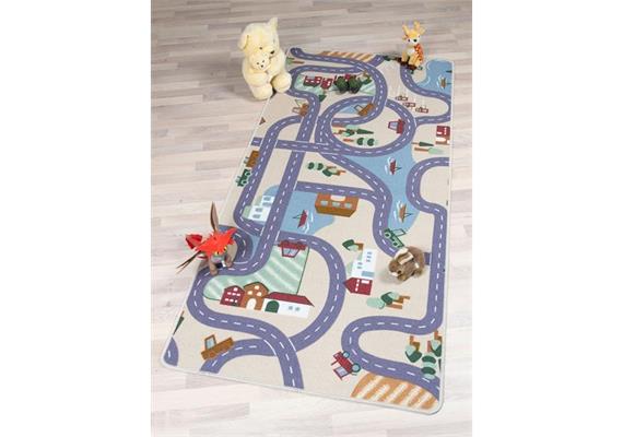 Scanroad Spielteppich ca. 80 x 120 cm