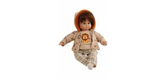 Schildkröt 2032373 Puppe Schlummerle Junge 32 cm braune Haare