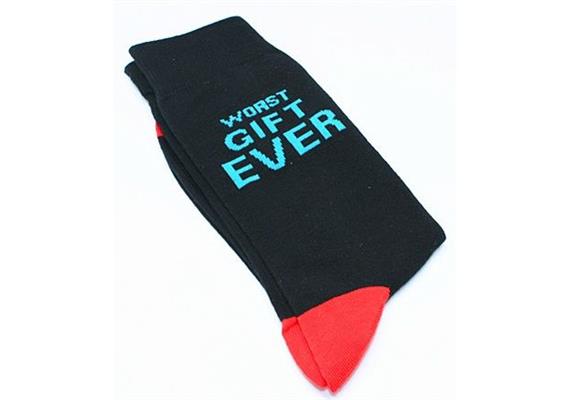 Socken 2316-102-9 Grösse 38 - 45 cm - Worst Gift Ever