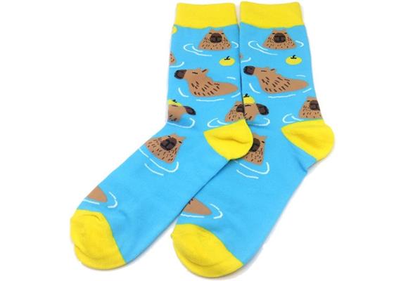 Socken 2548-001 Grösse 38 - 45 Capybara