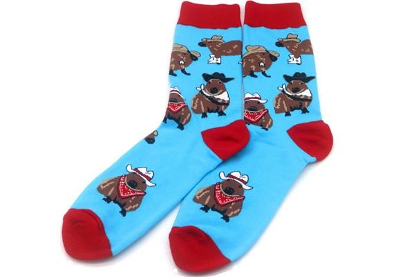 Socken 2548-009 Grösse 38 - 45 cm - Capybara