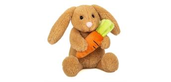 Teddy Hermann 93958 Häschen Lilly mit Möhre 23 cm