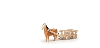 Trauffer 1110 Pferd mit Wagen