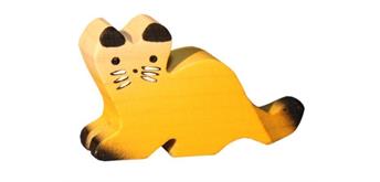 Trauffer 1312 Katze liegend braun