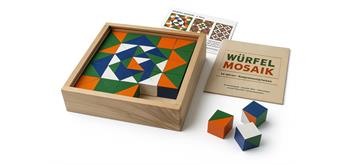 Würfelmosaik, 36 Würfel Komplementärfarben/Art. 524