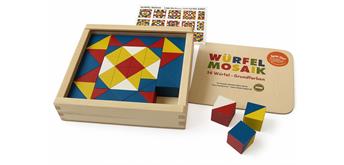 Würfelmosaik, 64 Würfel Grundfarben/Art. 523